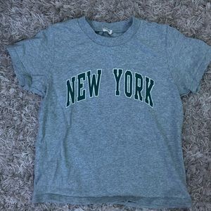 John Galt Heather Grey New York T-Shirt